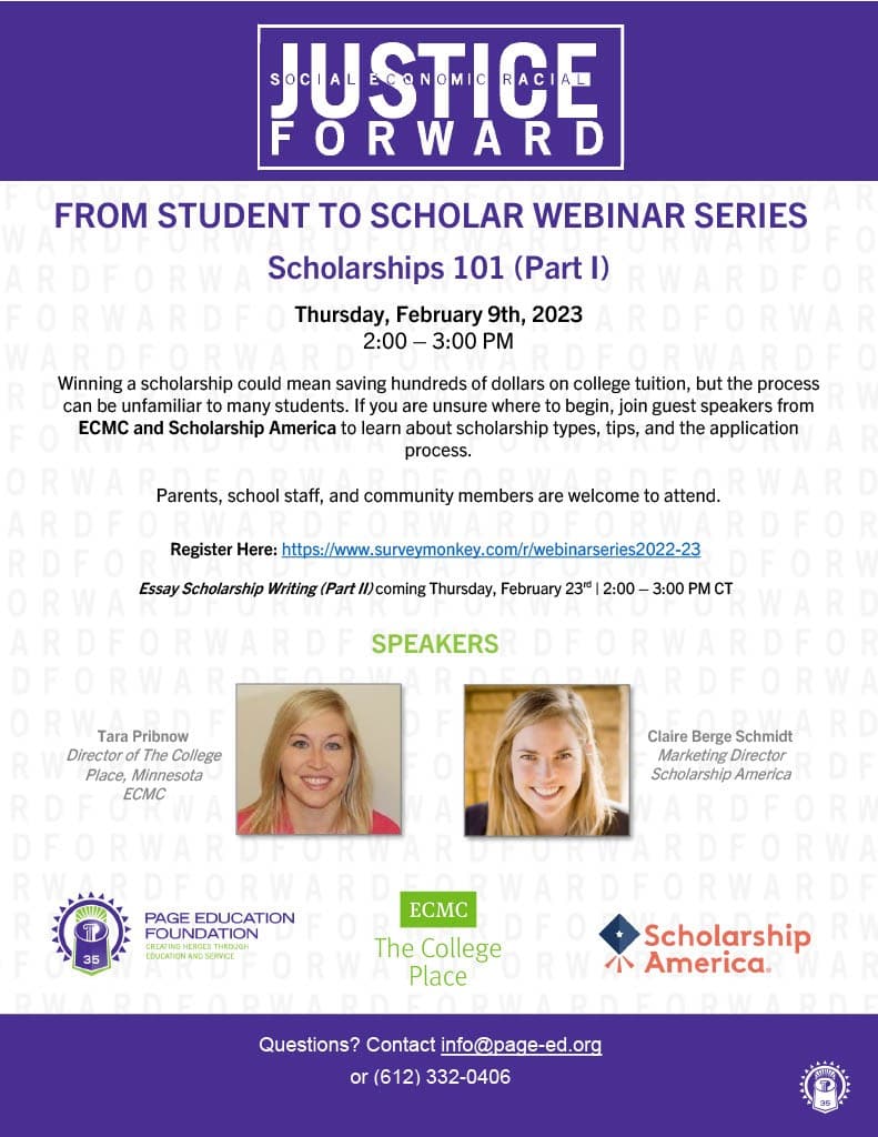 Scholarships 101 Flyer